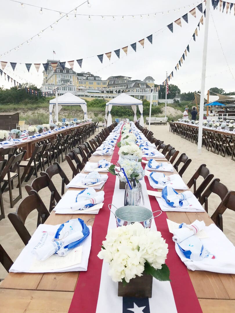 The Ocean House's Beach Ball Independance Party is the quintessential of New England's 4th of July charm, Rhode Island, Fourth of July || Darling Darleen Top Lifestyle CT Blogger #fourthofjuly #4thofjuly #oceanhouseri 