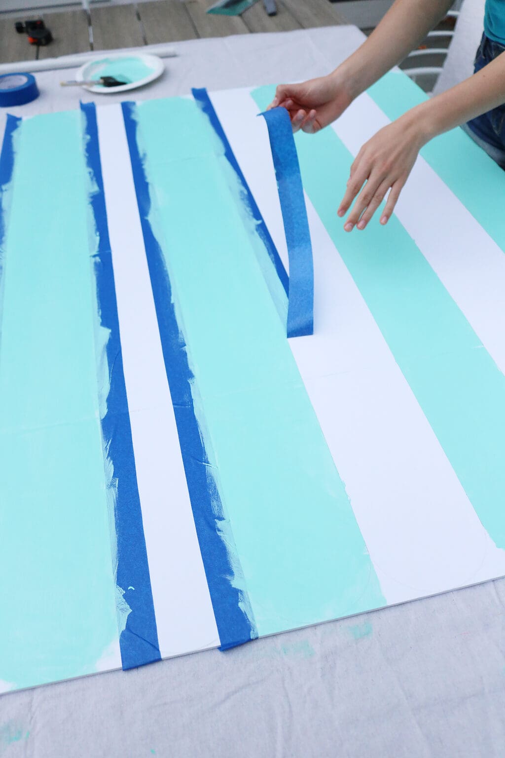 tabletopfoamboardwithpaint Darling Darleen A Lifestyle Design Blog