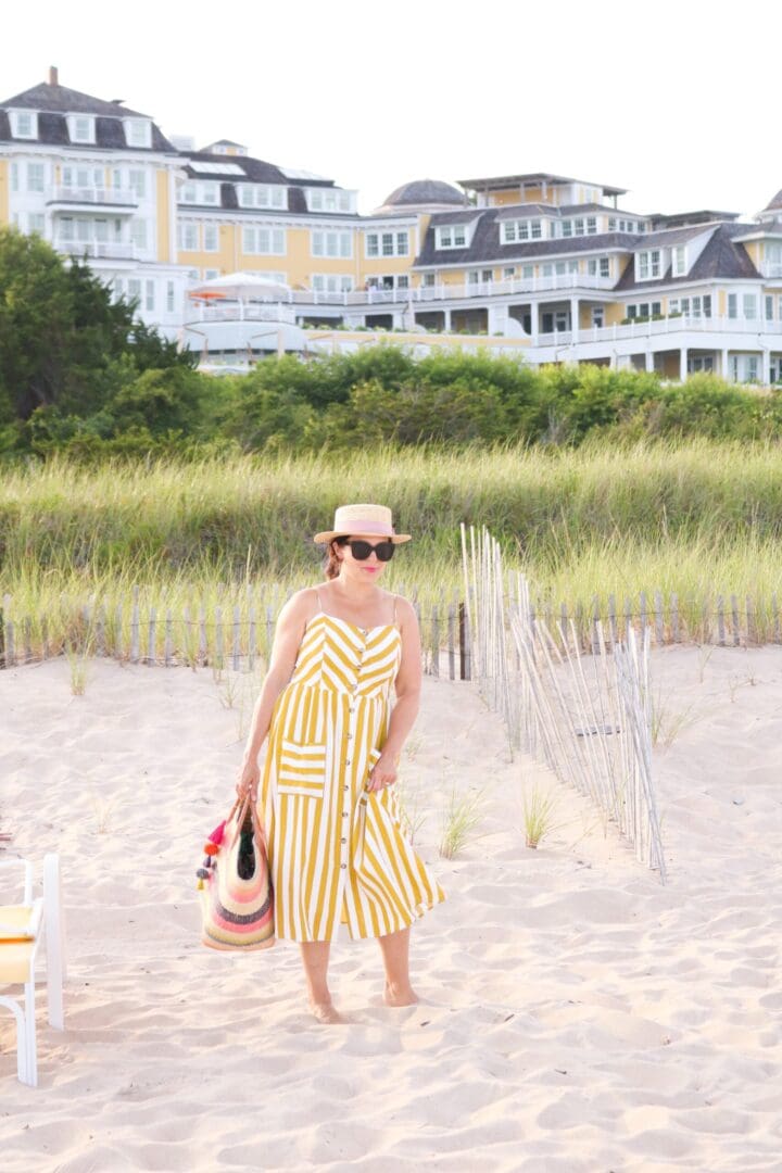 Summer in New England,  What to Wear to The Ocean House in Rhode Island, Summer beach activities in New England || Top CT Lifestyle Blogger Darling Darleen #theoceanhouseri