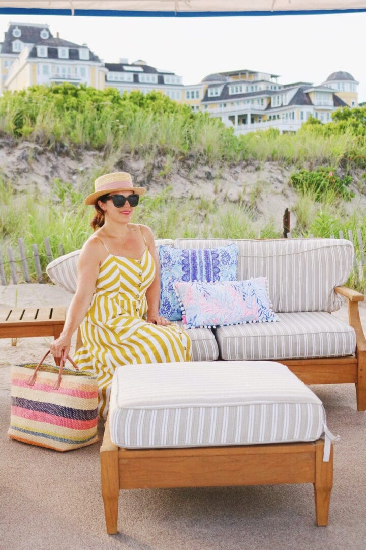 Summer in New England,  What to Wear to The Ocean House in Rhode Island, Summer beach activities in New England || Top CT Lifestyle Blogger Darling Darleen #theoceanhouseri