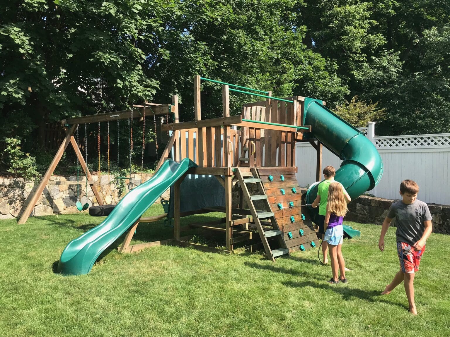 Backyard Playset Makeover Darling Darleen A Lifestyle Design Blog