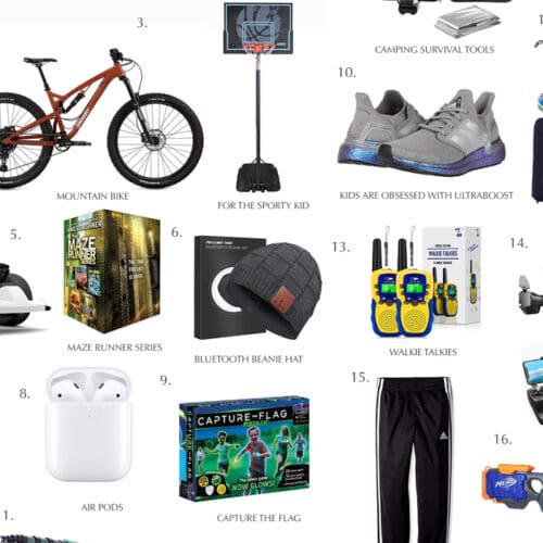GIFT GUIDE For TEENAGE BOYS