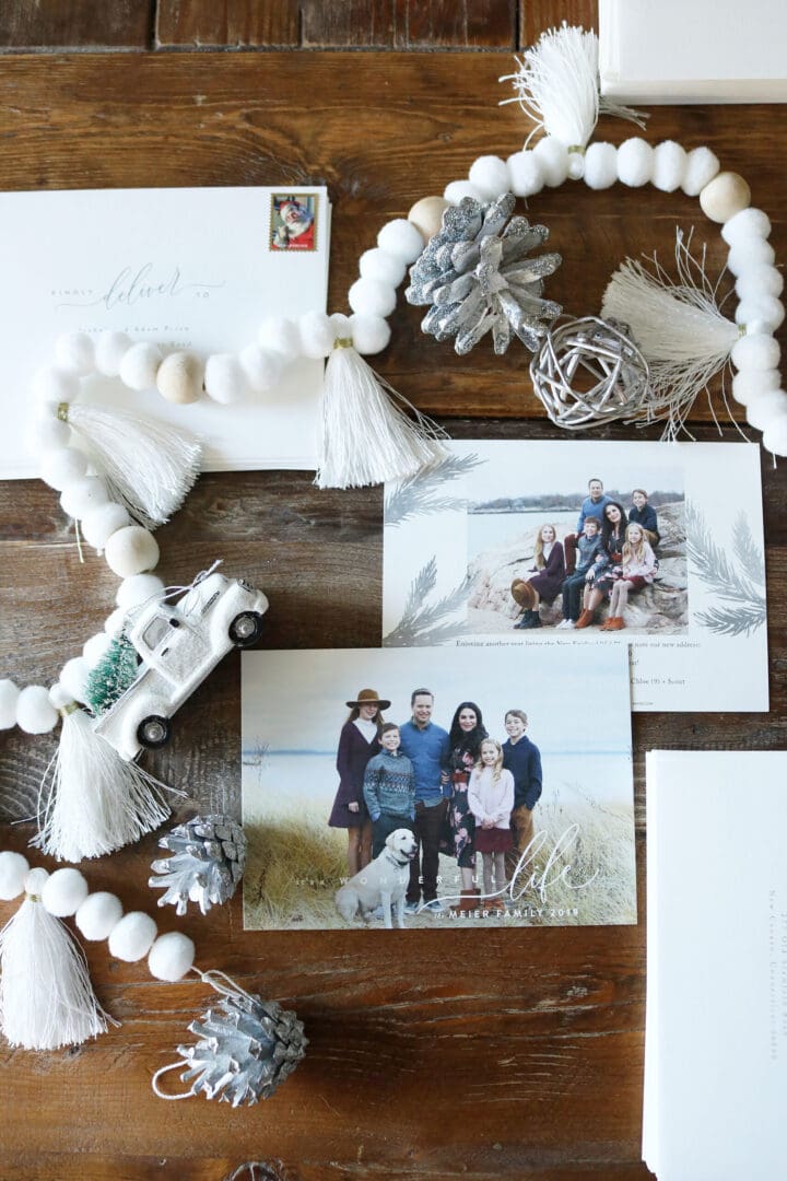 Minted Christmas Cards has the best print job, paper thickness and card designs. We love the discounts available and the quick shipping. Our Holiday cards come out great every year! Darling Darleen | Top CT Lifestyle Blogger #darlingdarleen #minted #holidaycards #christmascards