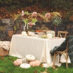 Outdoor Thanksgiving Table