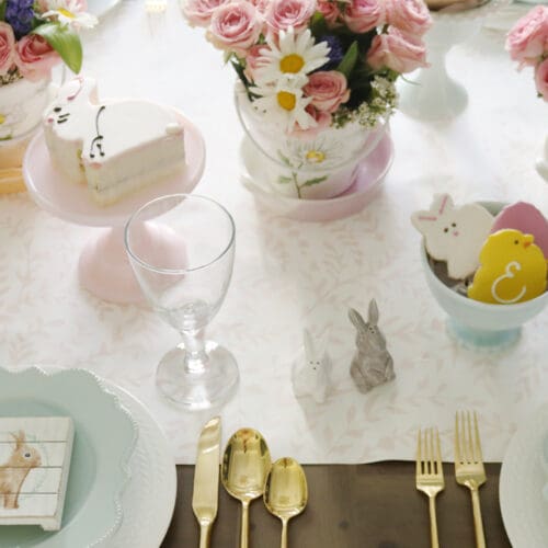 Spring Easter Table
