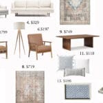 Splurge Vs Save: Neutral Living Room