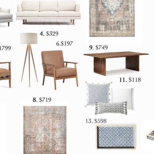 Splurge Vs Save: Neutral Living Room