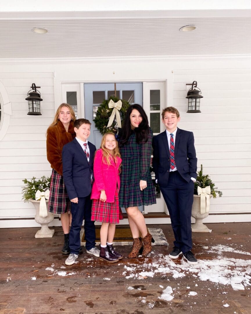Get Fancy and In the Holiday Spirit with Your People by Wearing Your Christmas Family Plaids from dresses, ties or hand bands! || Darling Darleen CT Top Lifestyle Blogger #christmasplaid #plaidpattern #tartan