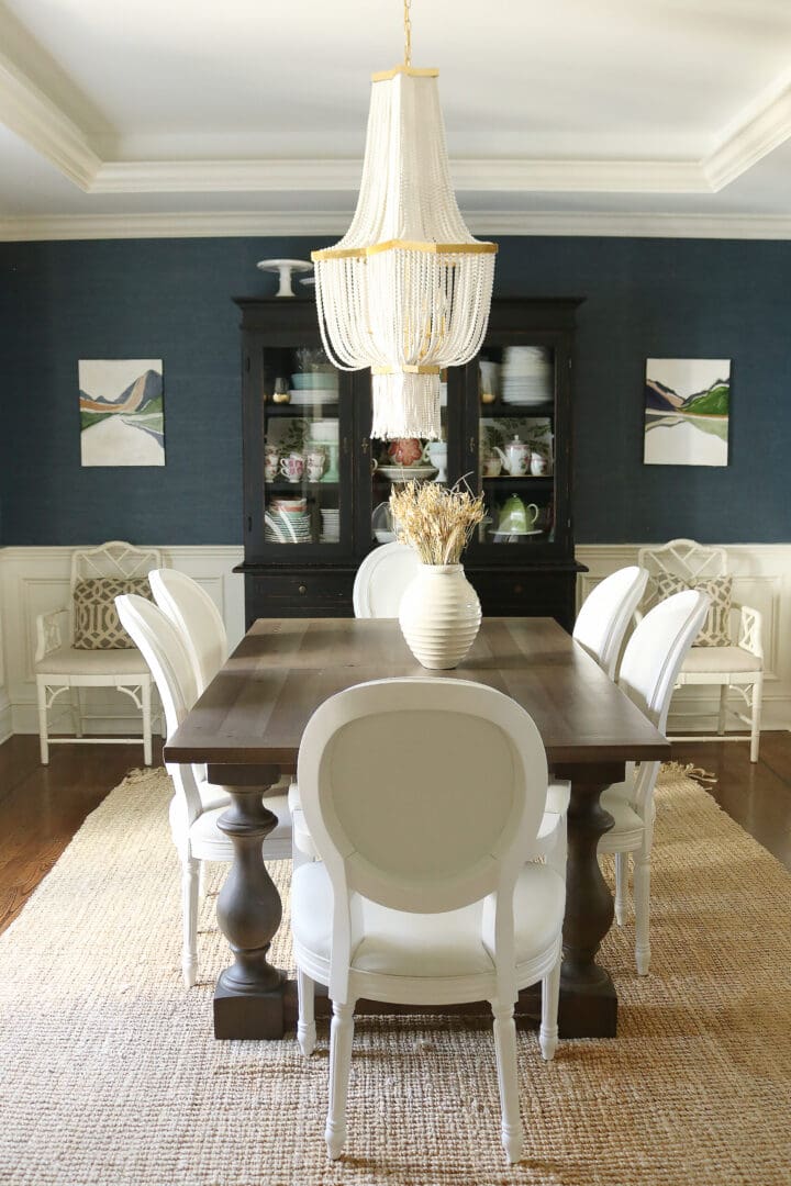 If you are thinking about making changes to your dining room, make sure to check out these Walmart Finds for Dining Room that are stylish! || Darling Darleen Top CT Lifestyle Blogger 