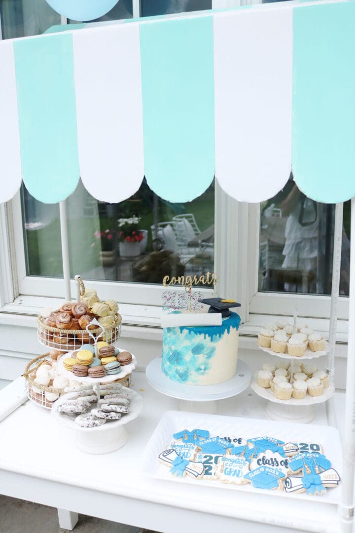 Sharing simple graduation party tips that is budget friendly and easy to throw together at the last minute for your favorite graduate! || Darling Darleen Top CT Lifestyle Blogger #graduationparty #darlingdarleen