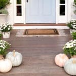 Natural Fall Porch Decor