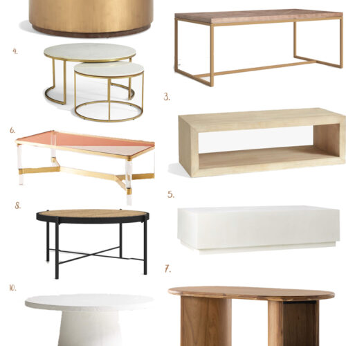 Coffee Tables under $1000