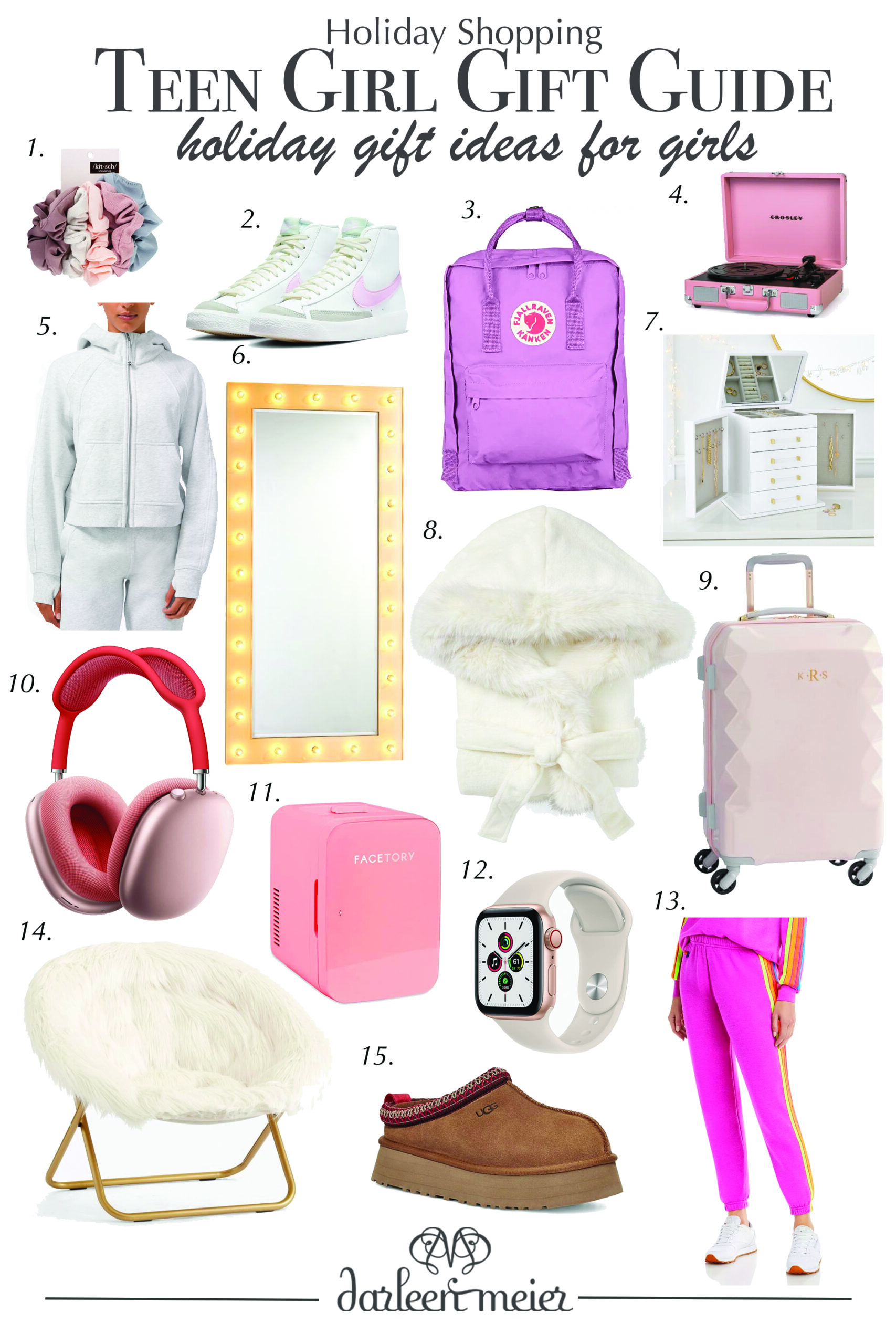 Find the perfect gift in this Holiday Shopping gift ideas list for Teen Girls in this Teen Girl gift guide. Perfect to put under the tree! || Darling Darleen Top CT Lifestyle Blogger