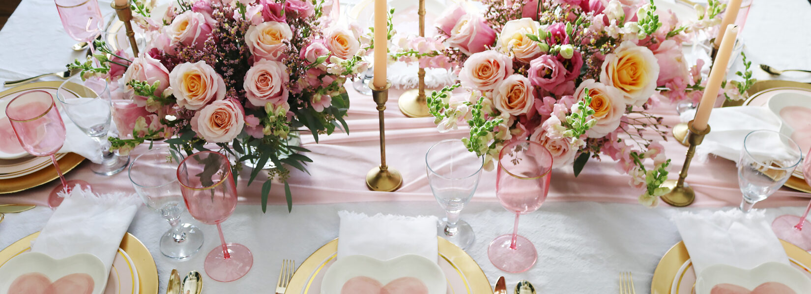 Pretty Valentine Tablescape