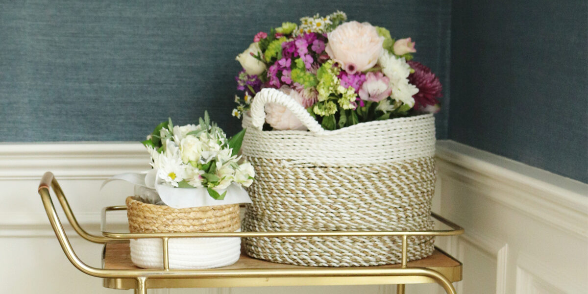 Flowers in a Basket