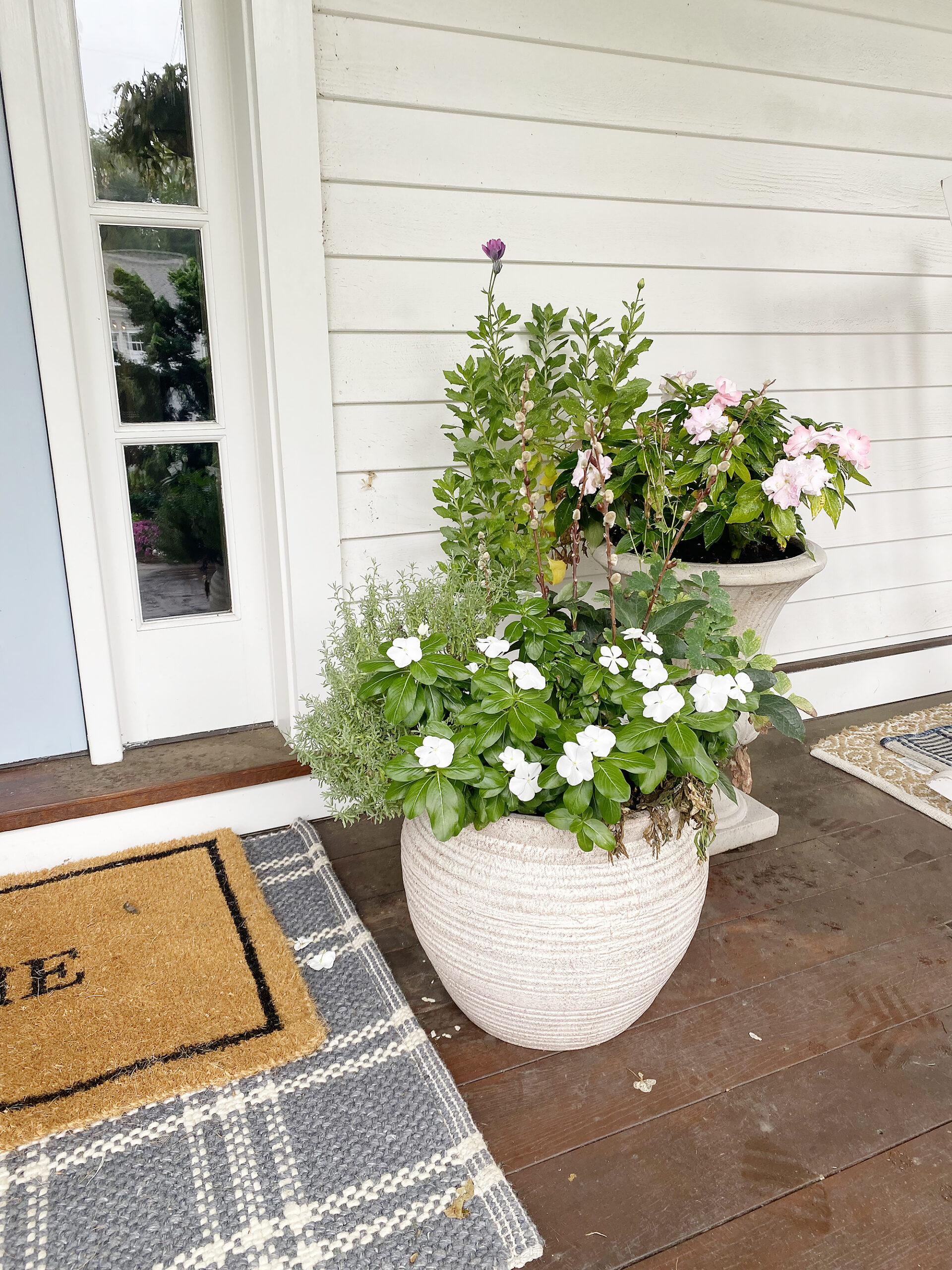 White Washed Terra Cotta Pots - Darling Darleen