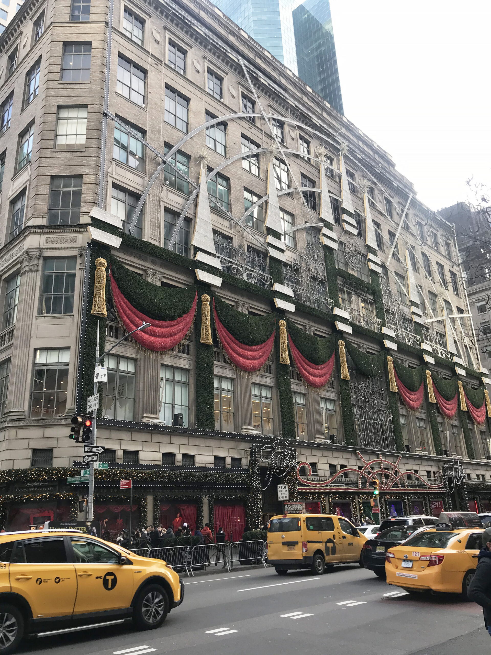 Saks Fifth Avenue Christmas--Our Favorite Things to Do in New York City that will make your trip memorable, festive and of course magical!  Darling Darleen Top Lifestyle blogger