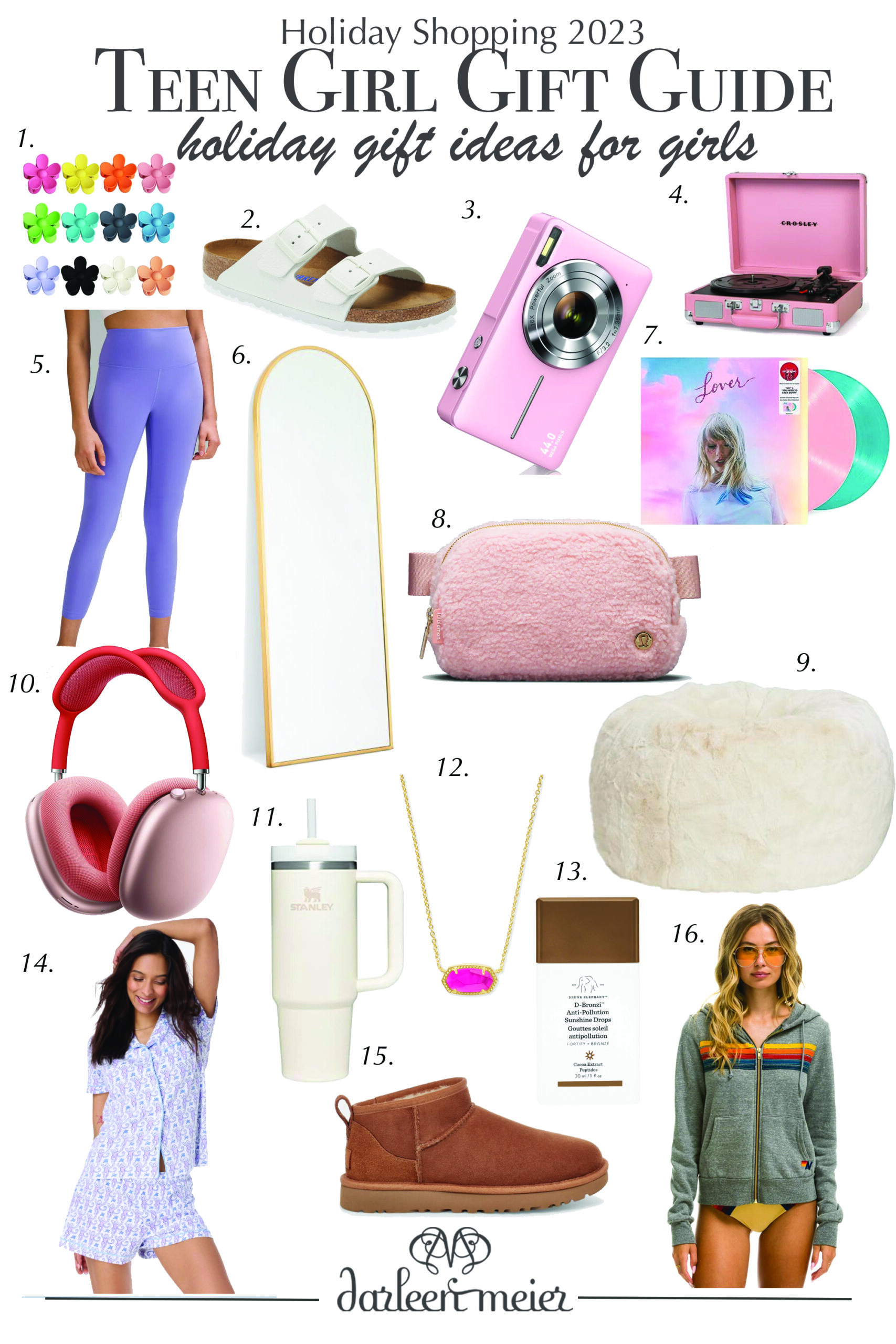 Gift Guide for Teenage Girls - Darling Darleen