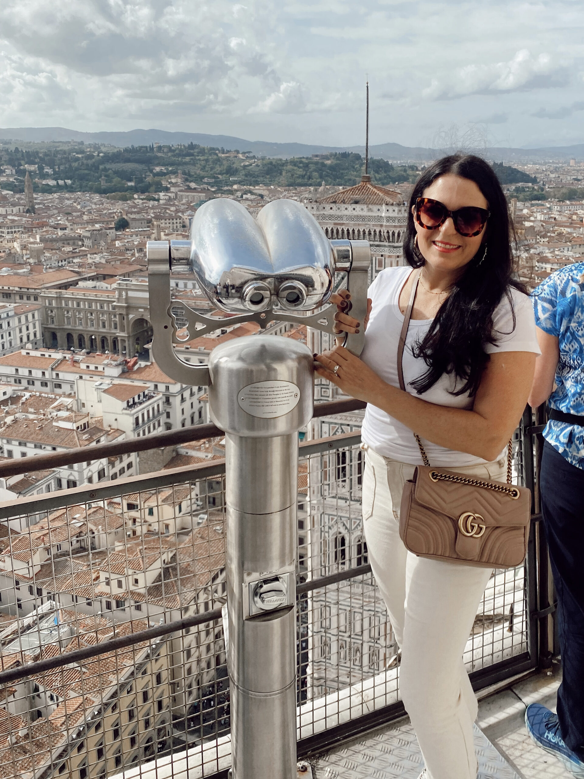 What I wore in Italy for a Fall vacation --What outfits I packed for our Fall vacation to Italy. Also sharing my shoes and bags that I packed to Italy. || Darling Darleen Top CT Lifestyle Blogger
