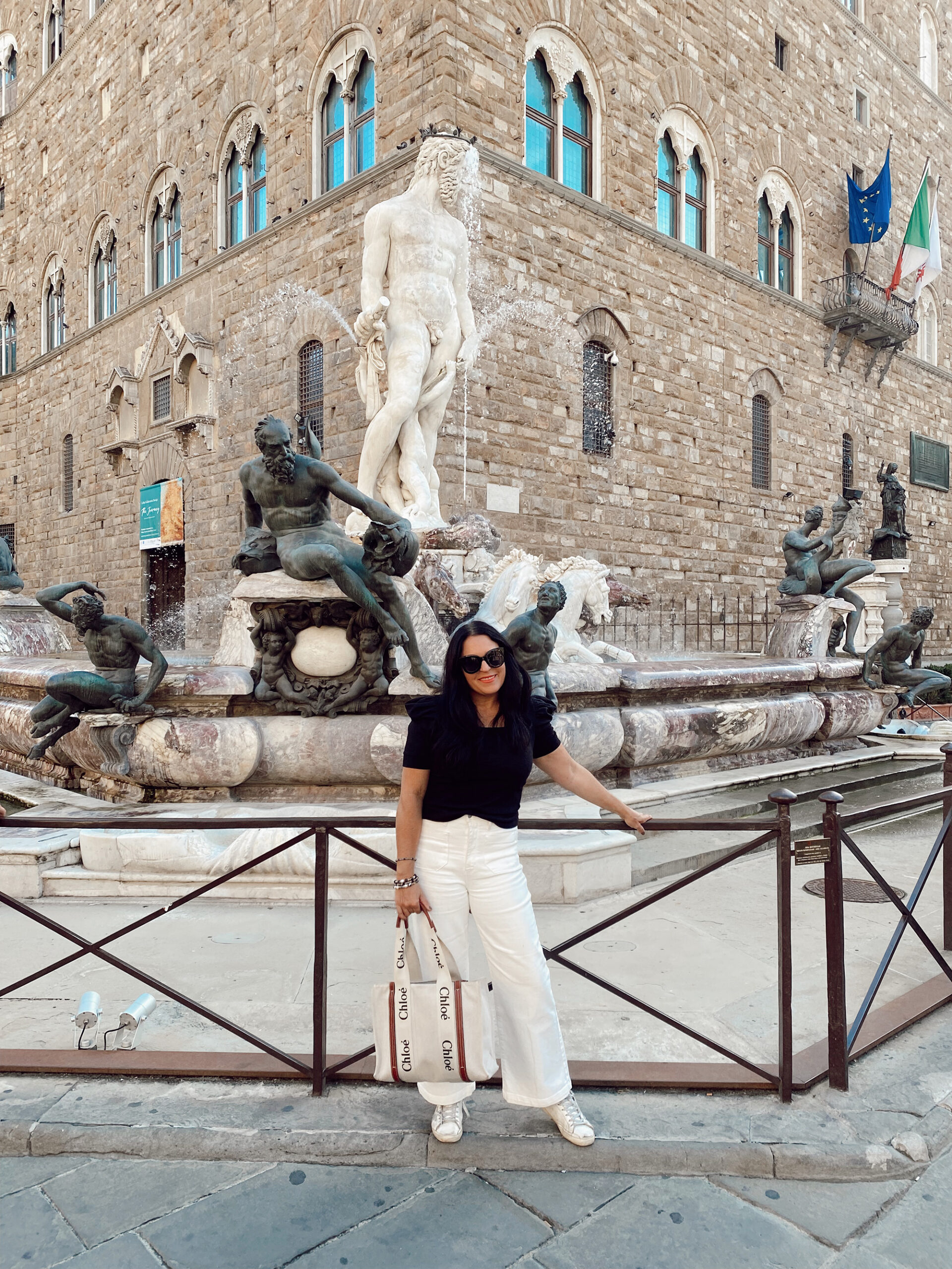 What I wore in Italy for a Fall vacation --What outfits I packed for our Fall vacation to Italy. Also sharing my shoes and bags that I packed to Italy. || Darling Darleen Top CT Lifestyle Blogger