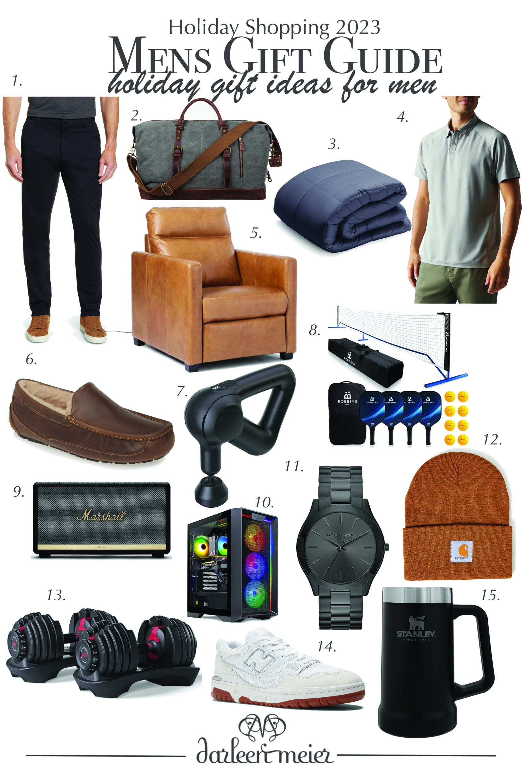 Gift guide for men 2023 is finally out and ready for shopping! Variety of gifts for all the men in your life and gift that he will need and love to have. || Darling Darleen Top CT Lifestyle Blogger